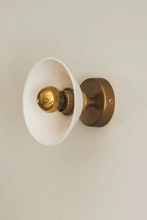 Vegglampe - Pitchoun Ivoire