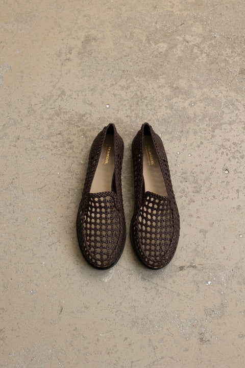 Sko - XXL Dolly Moccasin Dark Brown