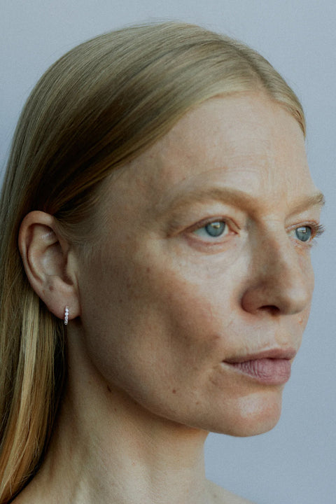 Øreringer - Oda Mini Hoops Silver