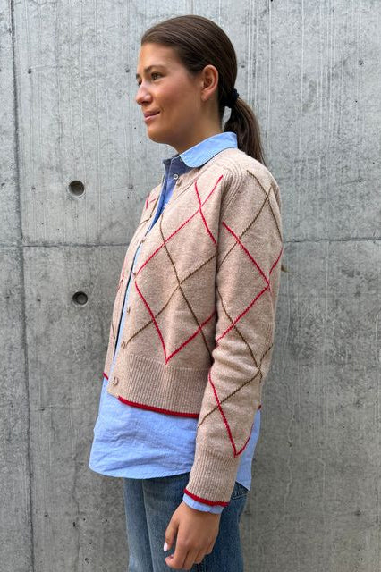 Cardigan - Auguste NO233 Arlequin Cord