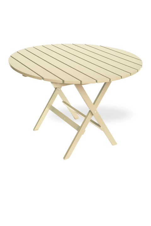 Spisebord - Classic Garden Table Dia110cm Traditional Yellow