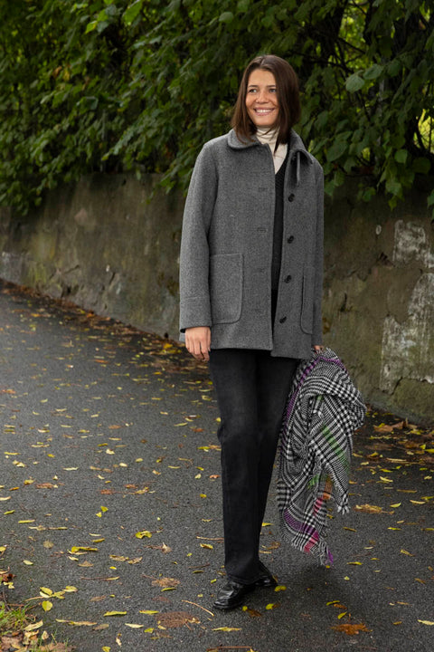 Jakke - Jamie Jacket Loden Pure Grey