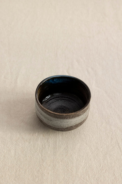 Skål – Japansk Keramikk Matcha Brun/Hvit
