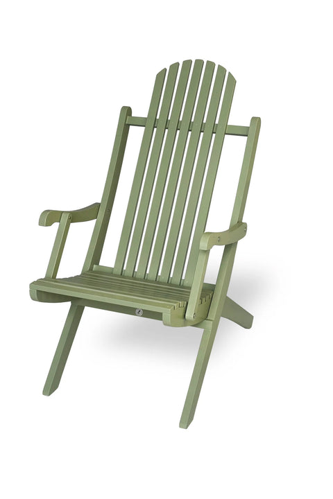 Solstol - Veranda m/Armlene Naturgrønn