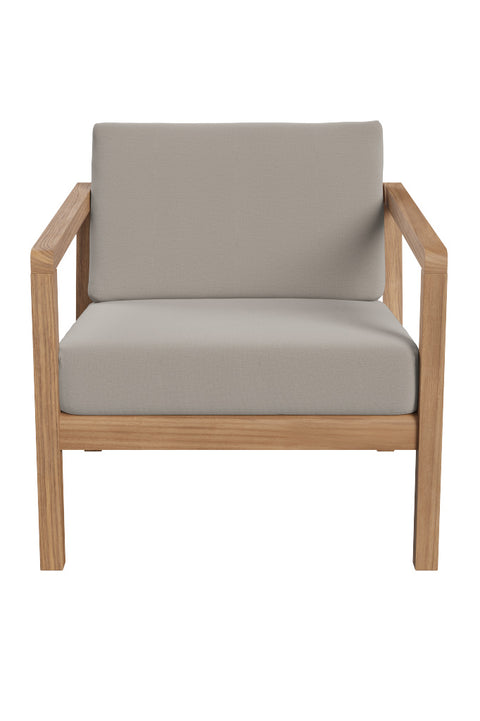 Loungestol - Virkelyst Armchair Teak/Papyrus