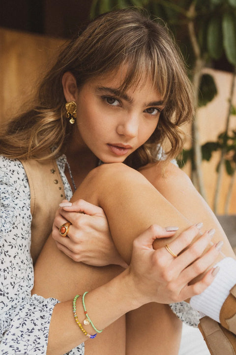 Øredobber - Dream Catcher Gold