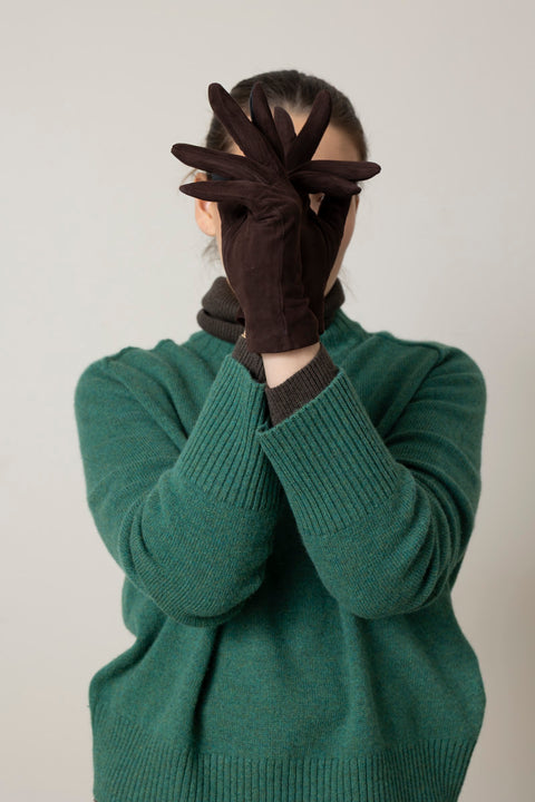 Hansker - Ines Suede Moka