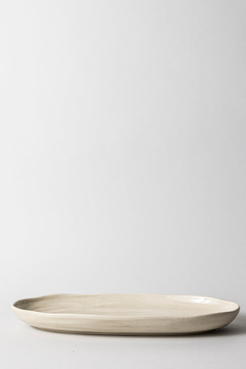 Fat - Capri Oval 21x43cm Havre