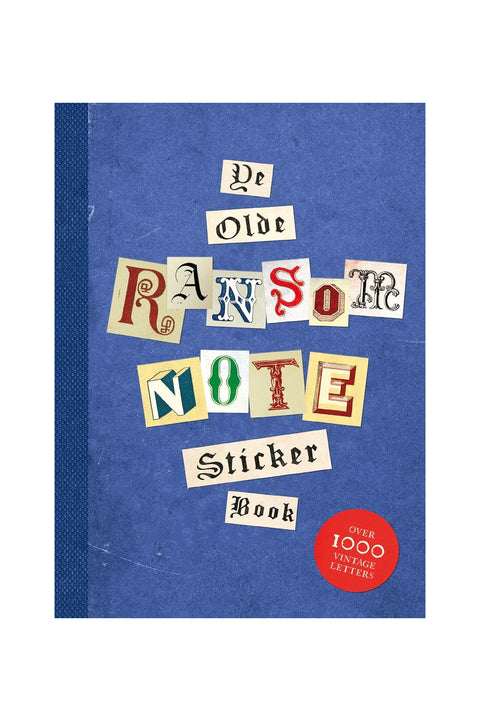 Klistremerkebok - Ye Olde Ransom Note