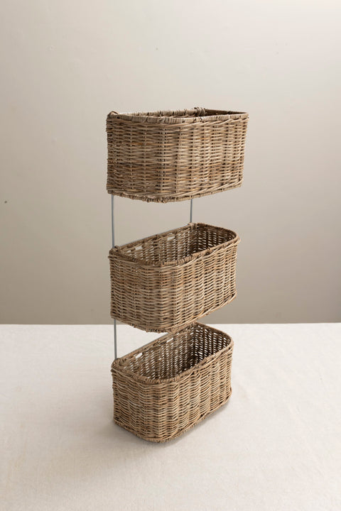 Veggkurv - 3 Kurver Grå