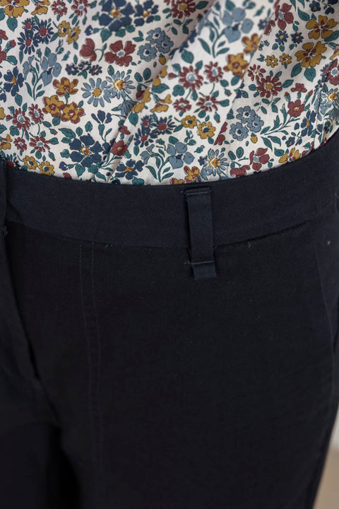 Bukse - River Pant Black Navy