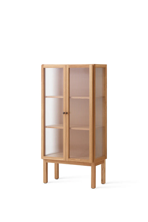 Vitrineskap - Curiosity Cabinet Low Oak