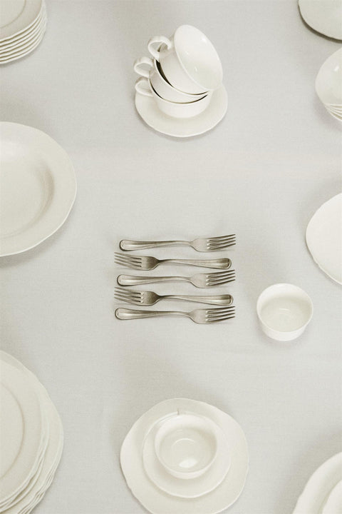 Tallerken - Silhouette S White