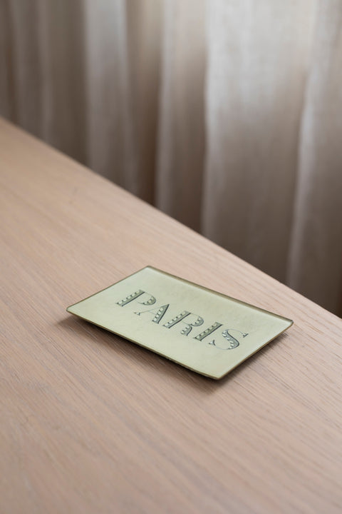 Glassfat - Decoupage Paris