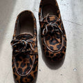 Sko - Boat Loafer Leopard