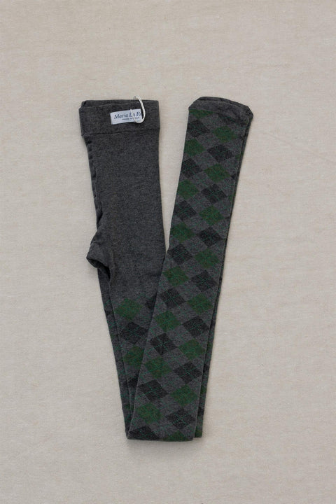 Strømpebukse - Harlekin New Green