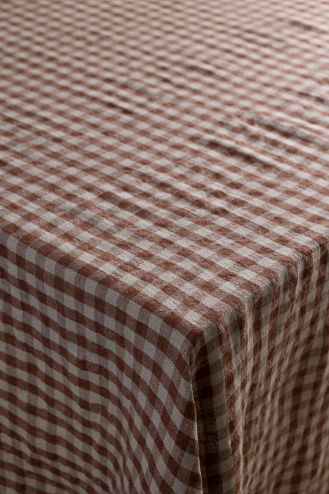 Duk - Cappuccino Gingham