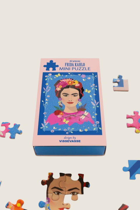 Puslespill - Mini Puzzle Frida Kahlo