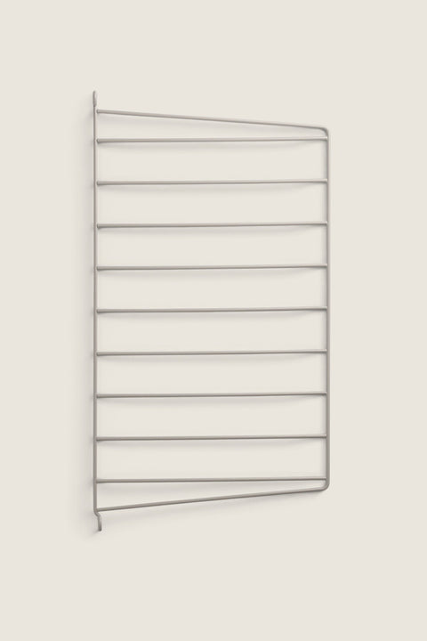 Bolina String System beige powder-coated steel wall panel for shelving, 50x30cm size, 2-pack