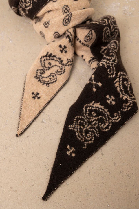 Skjerf - The Wild Rag Burnt Cocoa/Dune