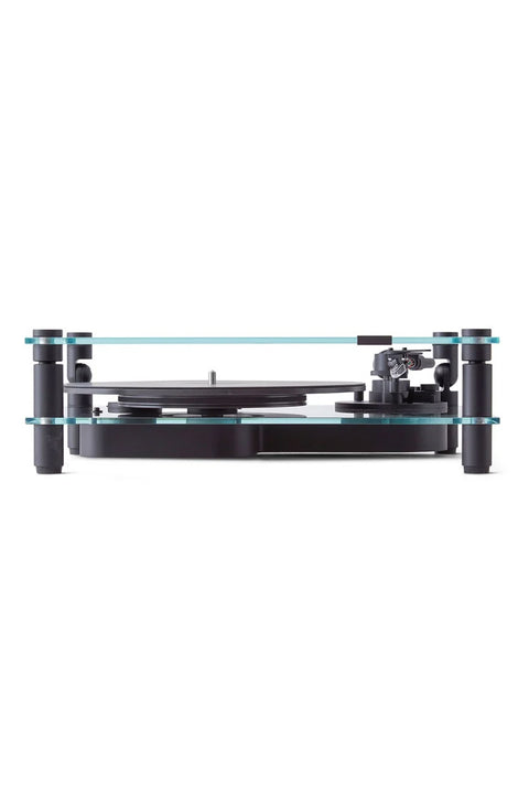 Platespiller - Transparent Turntable Black