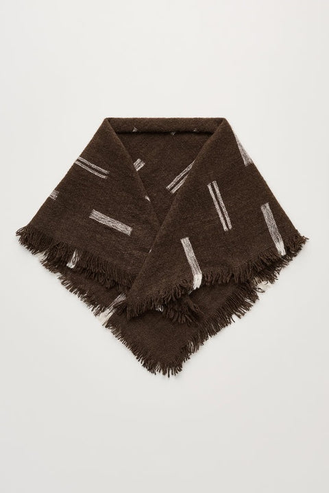 Skjerf - Kiona Mix Pure Brown