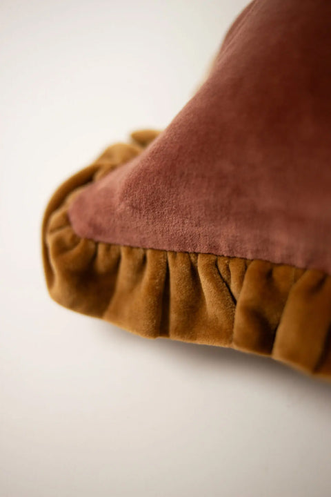 Putetrekk - Doris 30x50cm Rosa/Kamel