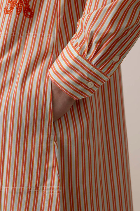 Kjole - Chloe NO785 Pop Stripes Spritz