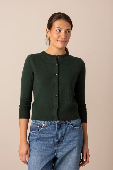 Cardigan - Metal Button Forest