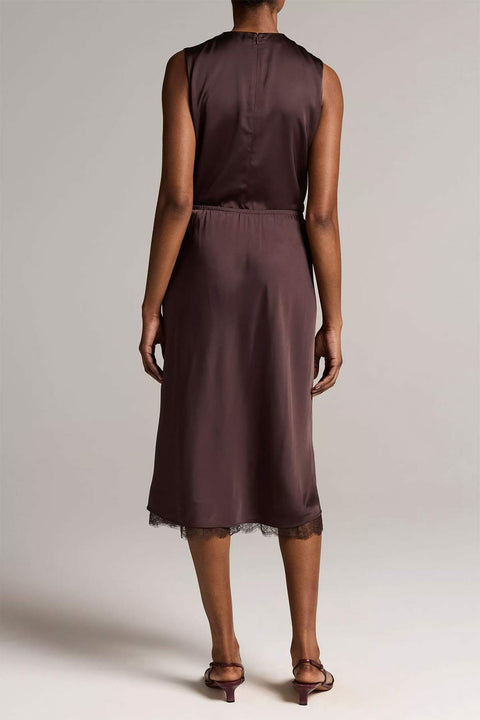 Skjørt - Pull On Slip Skirt Lace Trime Iron
