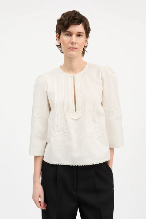 Bluse - Irma Blouse Off-White