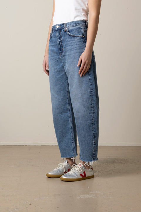 Jeans - The Bubble Crop Rapture Raw Fray
