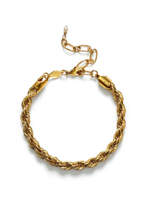 Armbånd - Golden Rope Gold