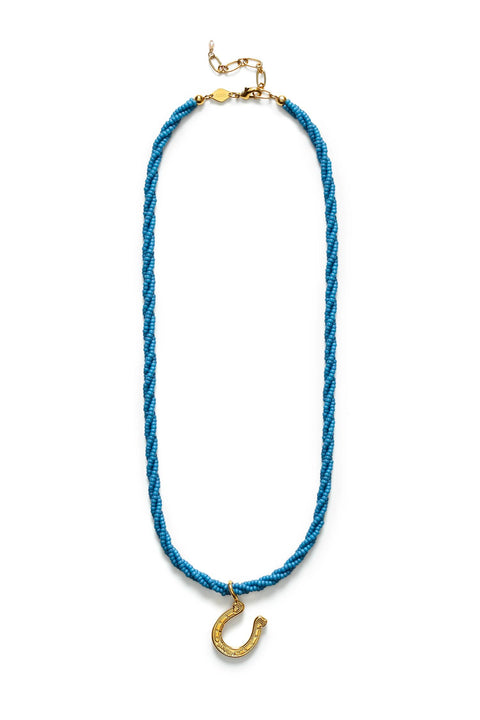 Halskjede - Lady Lucky Faded Denim