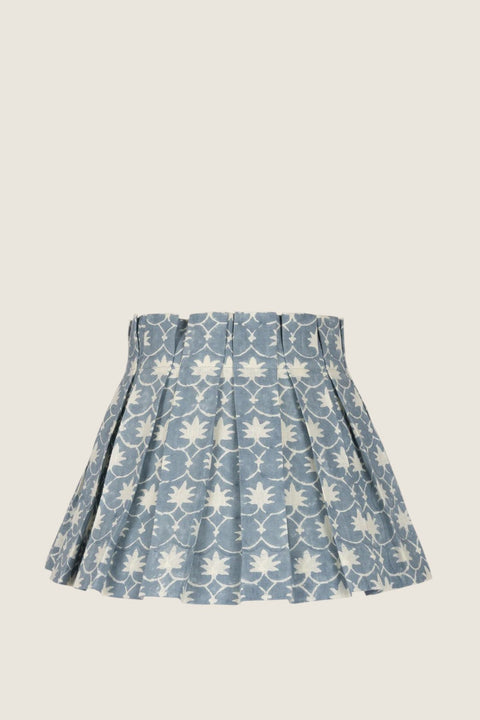 Lampeskjerm - Palm Grove Dia35cm French Blue