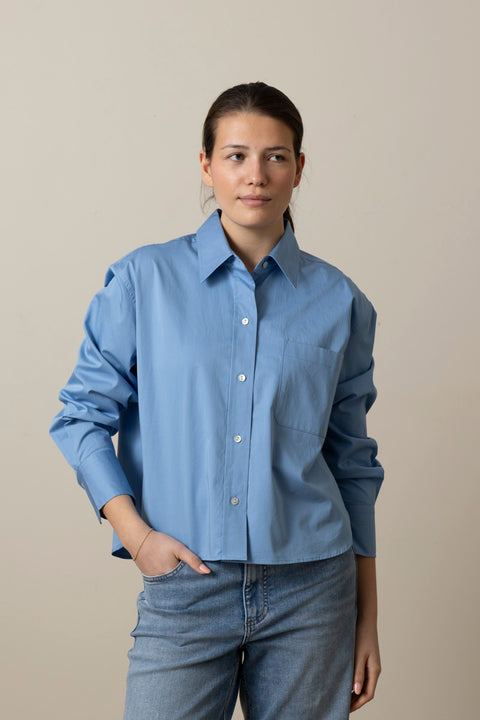 Skjorte - Cropped L/S Shirt Hydra