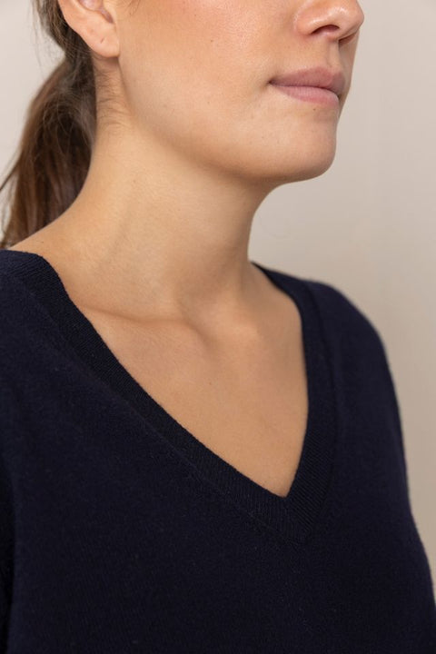 Genser - Weekend V-Neck Coastal Blue