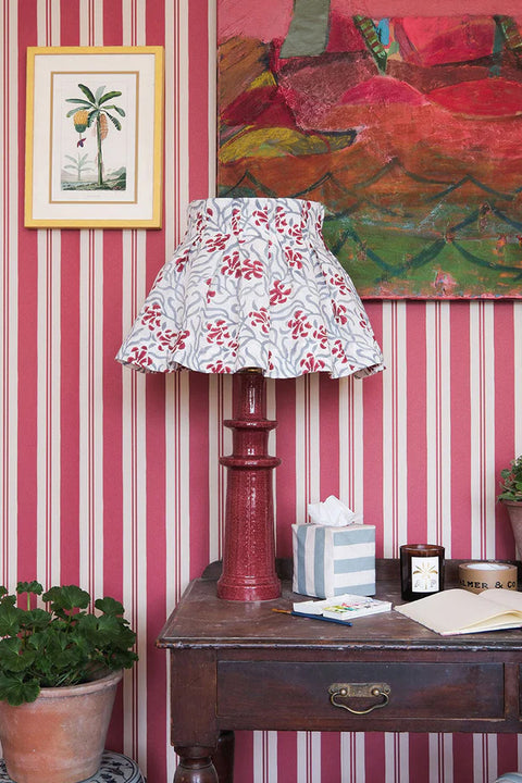 Lampefot - Candlestick Carmine Red