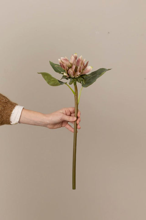 Blomst - Solsikke H50cm Rosa