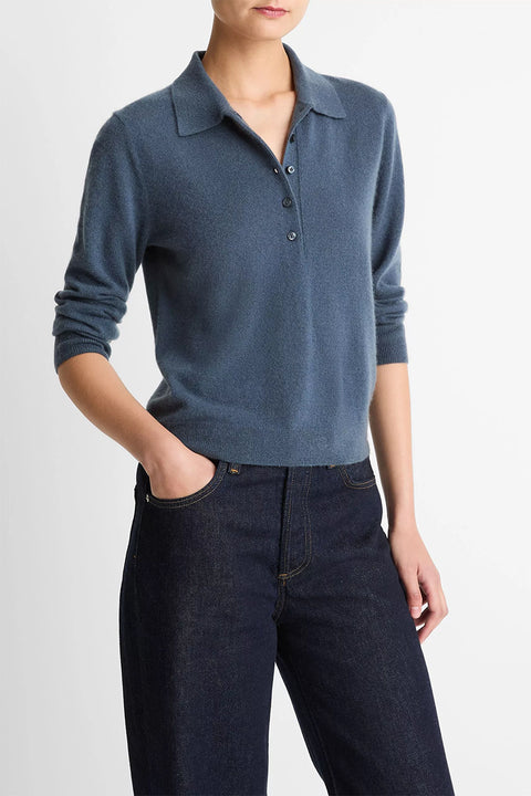 Genser - Cash Mulberry Silk Polo