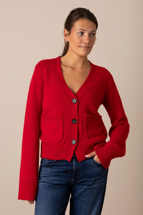 Cardigan - Danni Goji Berry