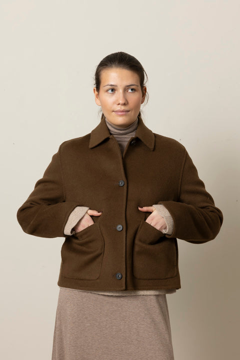 Jakke - Cash Wool Short JKT