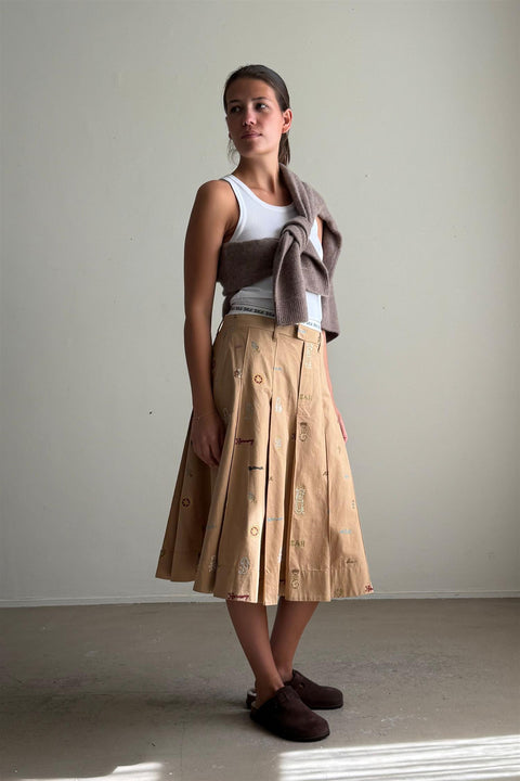 Skjørt - Juliet Skirt Camel