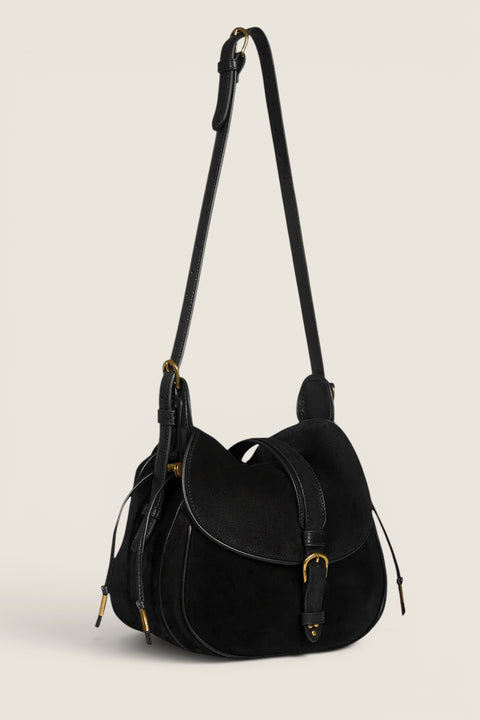Veske - Gildas Split Suede Noir