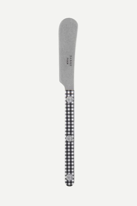 Smørkniv - Spreader Bistrot Sort Gingham