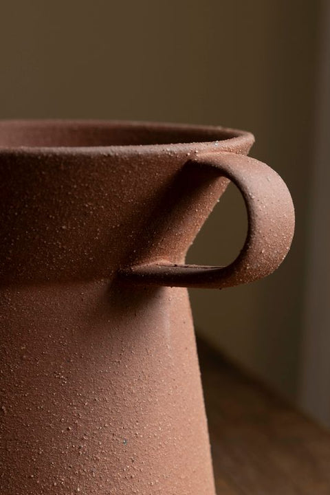 Vase - Marie-Ann 03 L Red Brown