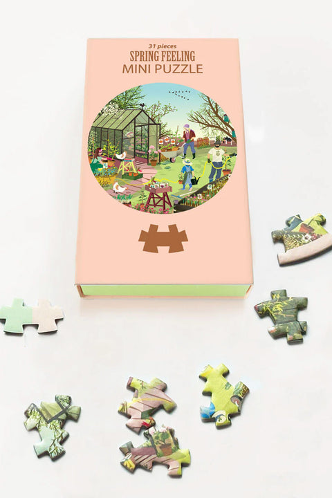 Puslespill - Mini Puzzle Spring Feeling