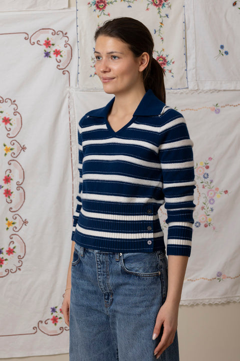 Genser - Port Polo Navy Combo