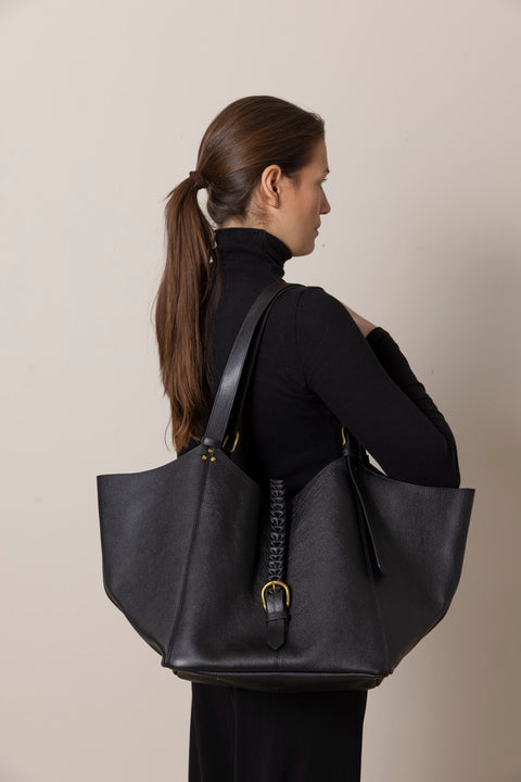 Veske - Joseph M Buffalo Noir Brass