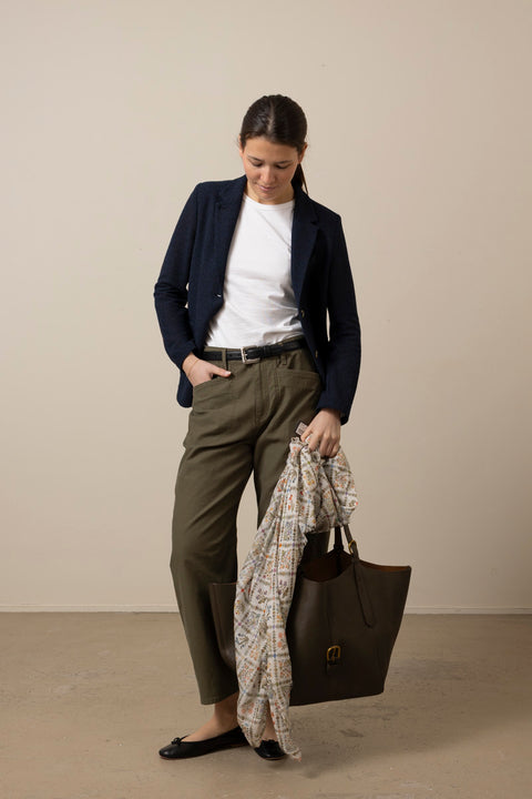 Bukse - Stevie Utility Tapered Pant Olive